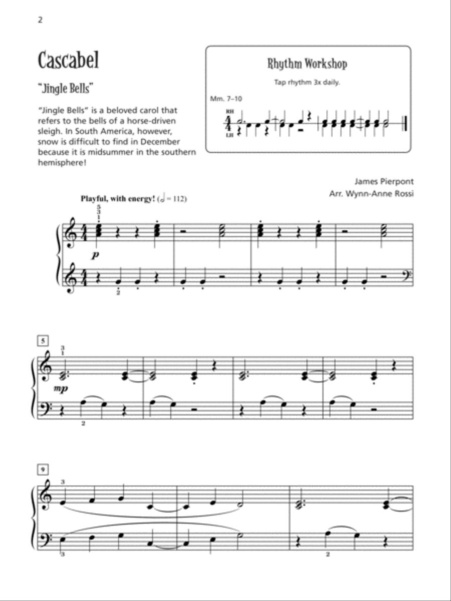 Música de Navidad, Books 1 & 2 (Value Pack) Easy Piano scores gallery preview page 3