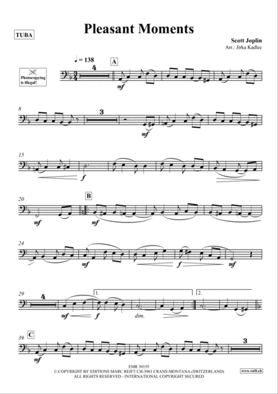 Pleasant Moments Tuba scores gallery preview page 2