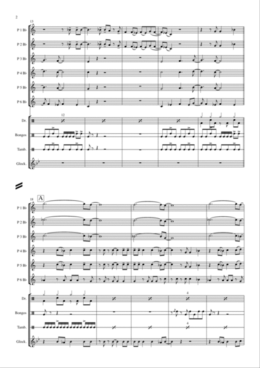 Happy Concert Band scores gallery preview page 2