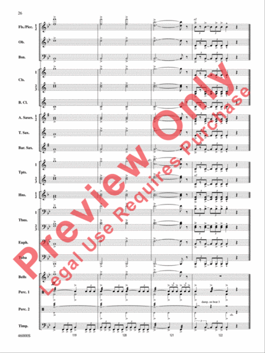 Der Lehrmeister Der Lehrmeister Concert Band scores gallery preview page 27