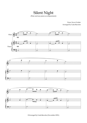 Book cover for Silent Night (Flute and Piano)
