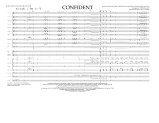 Confident - Full Score