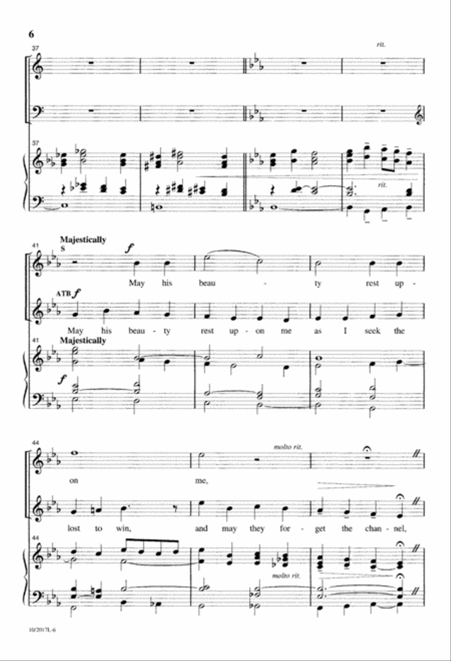 May the Mind of Christ, My Savior 4-Part scores gallery preview page 7