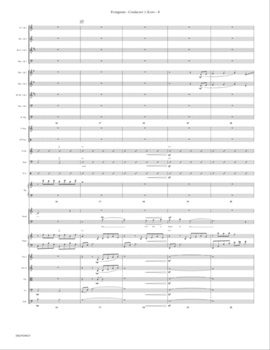 Evergreen (Love Theme from A Star Is Born): Score Score scores gallery preview page 4