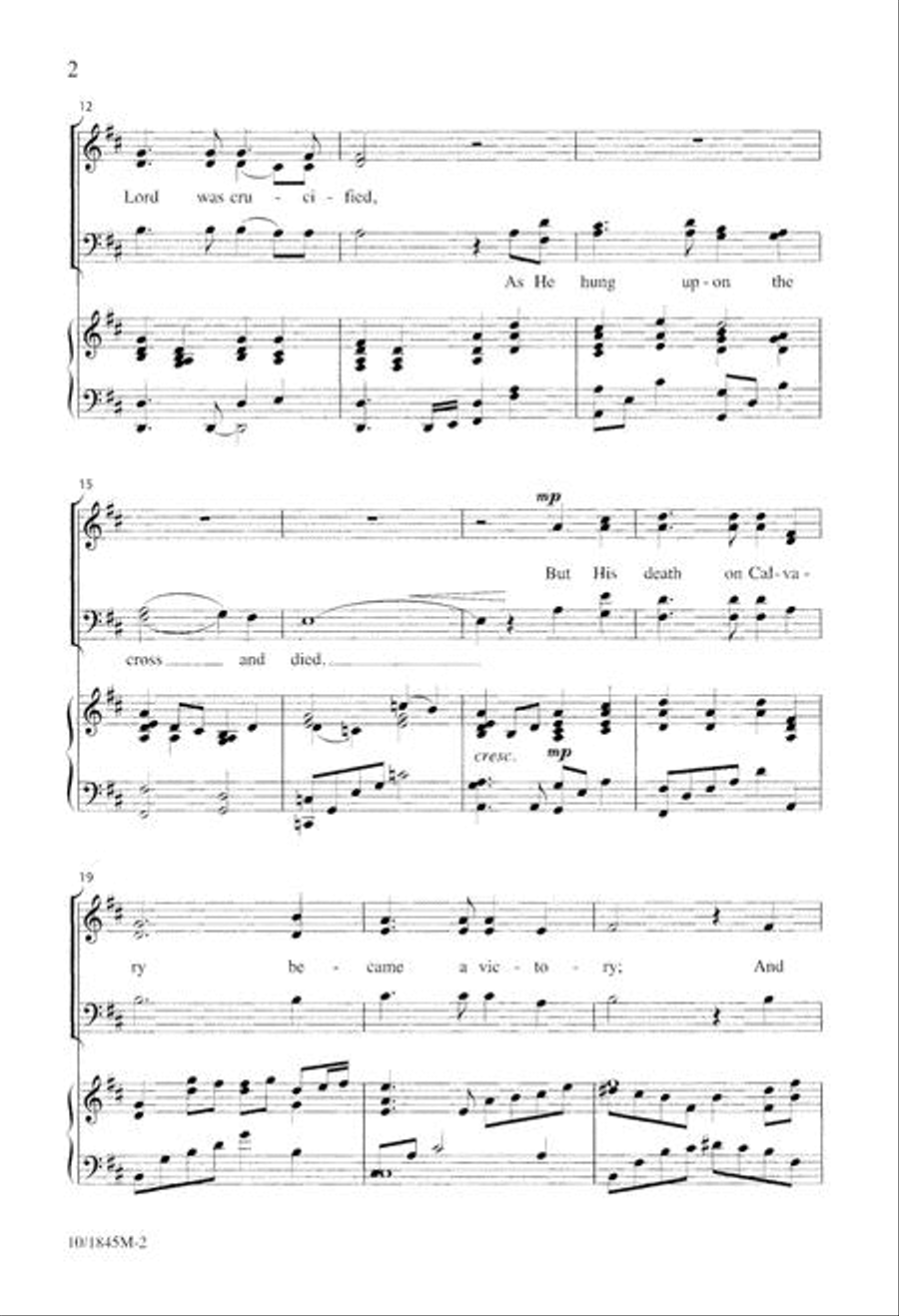 Christ Will Be Lifted Up Divisi scores gallery preview page 2