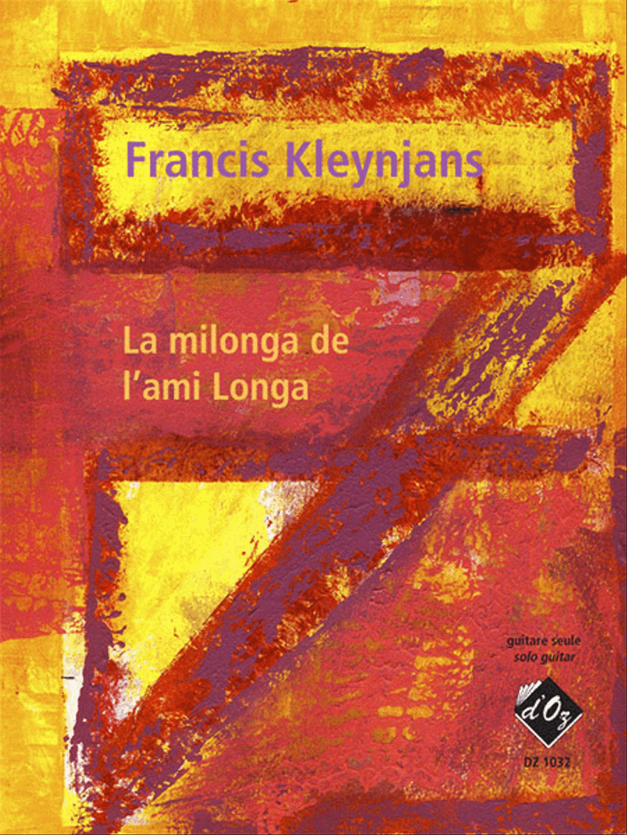 La milonga de l'ami Longa, opus 237 Classical Guitar scores gallery preview page 1