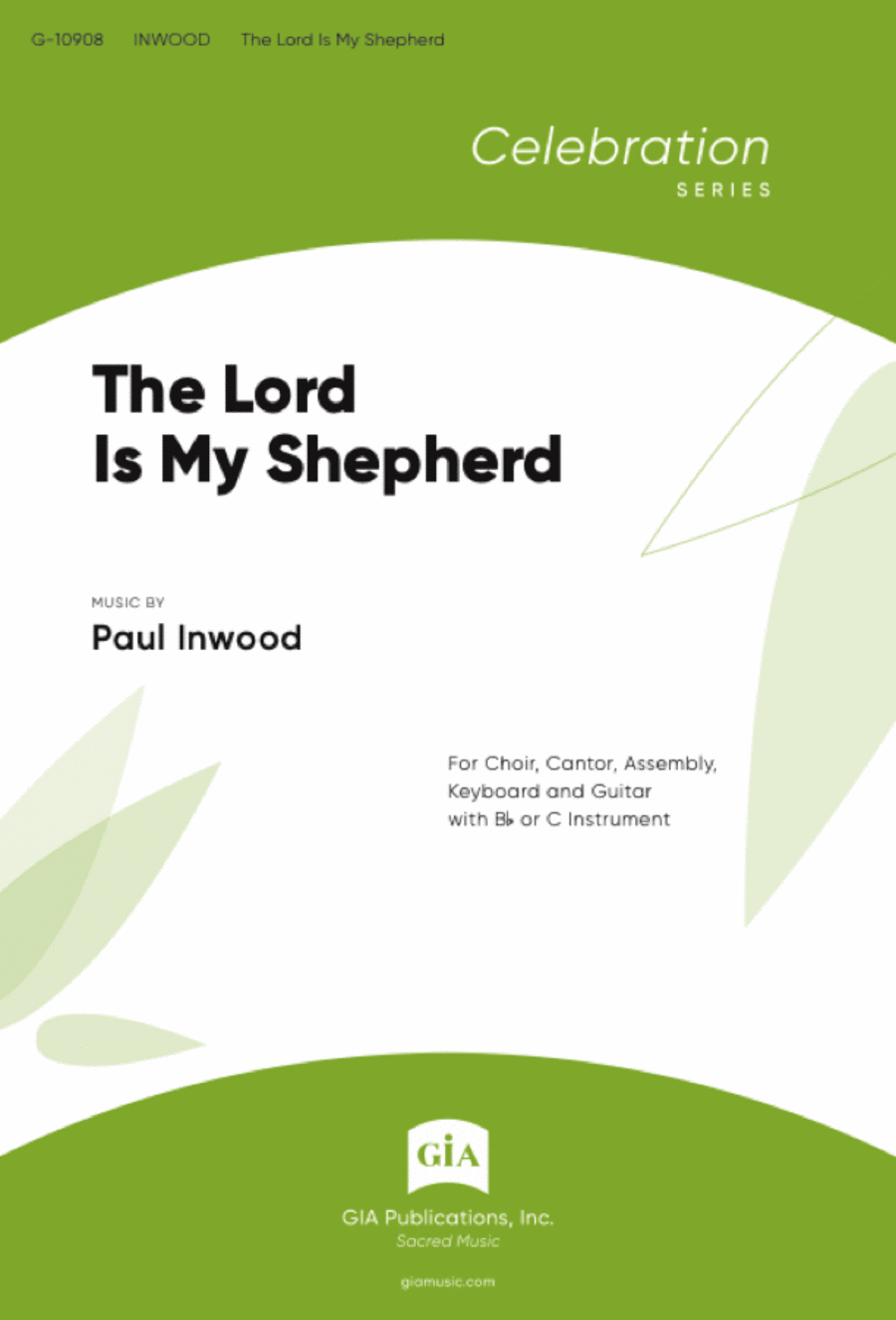 The Lord Is My Shepherd - Instrument edition Guitar scores gallery preview page 1