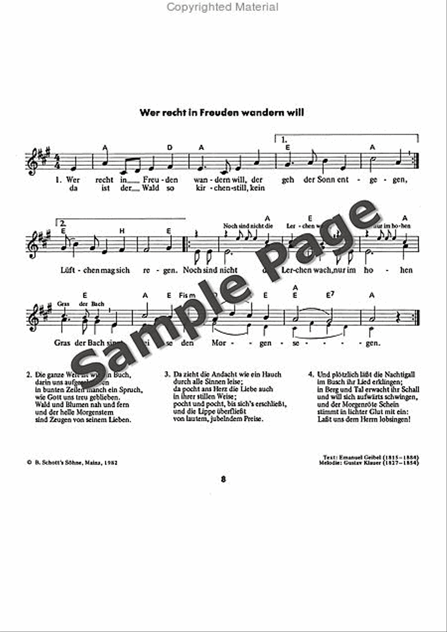 Es tonen die Lieder Recorder scores gallery preview page 9