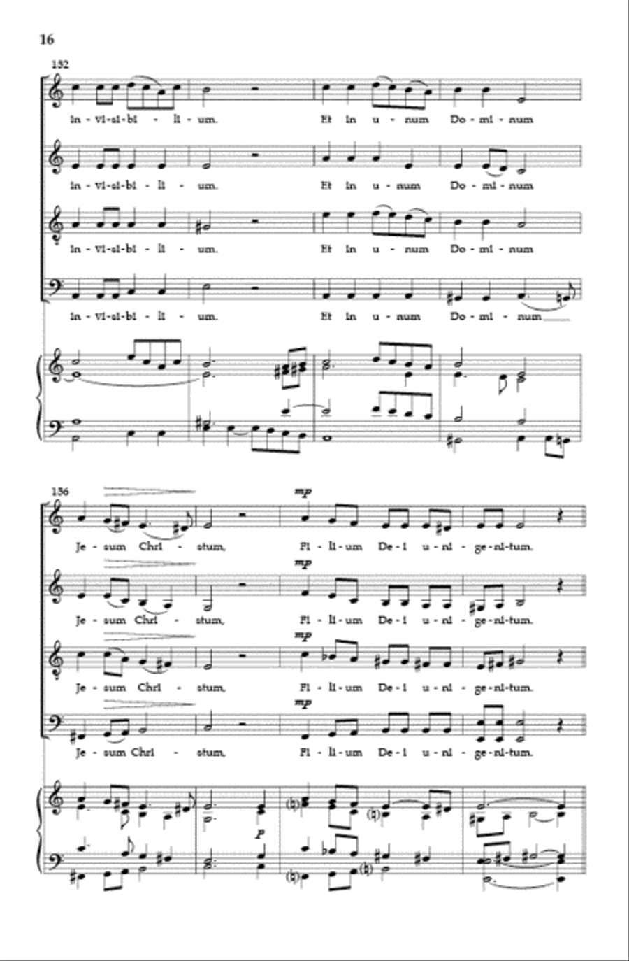 Mass in F Major Mass in F Major 4-Part scores gallery preview page 15