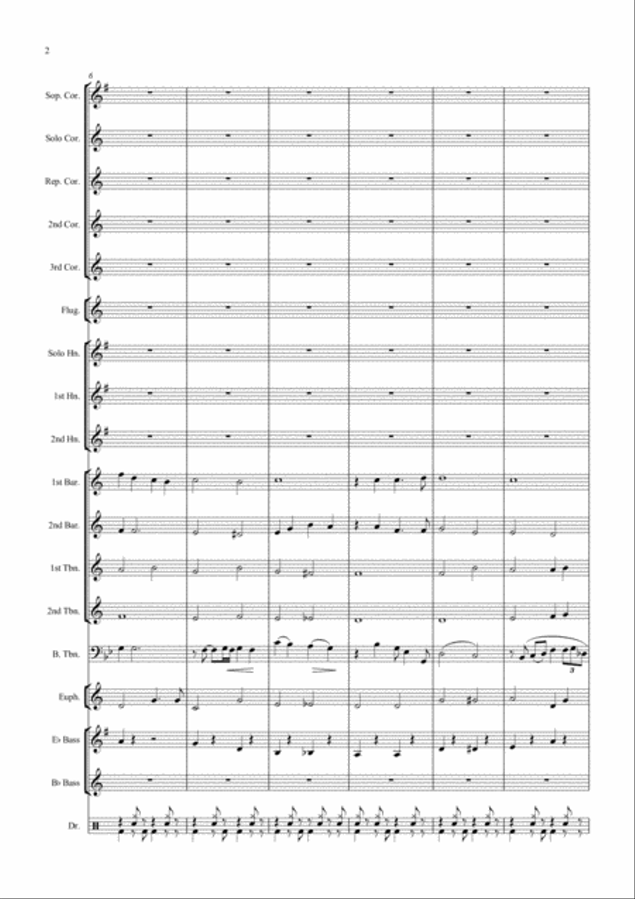 Body And Soul from THREE'S A CROWD Brass Ensemble scores gallery preview page 2