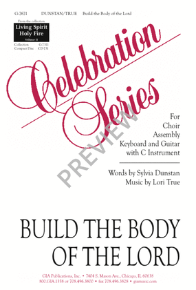 Book cover for Build the Body of the Lord