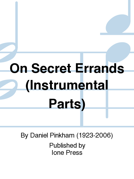 On Secret Errands (Instrumental Parts)