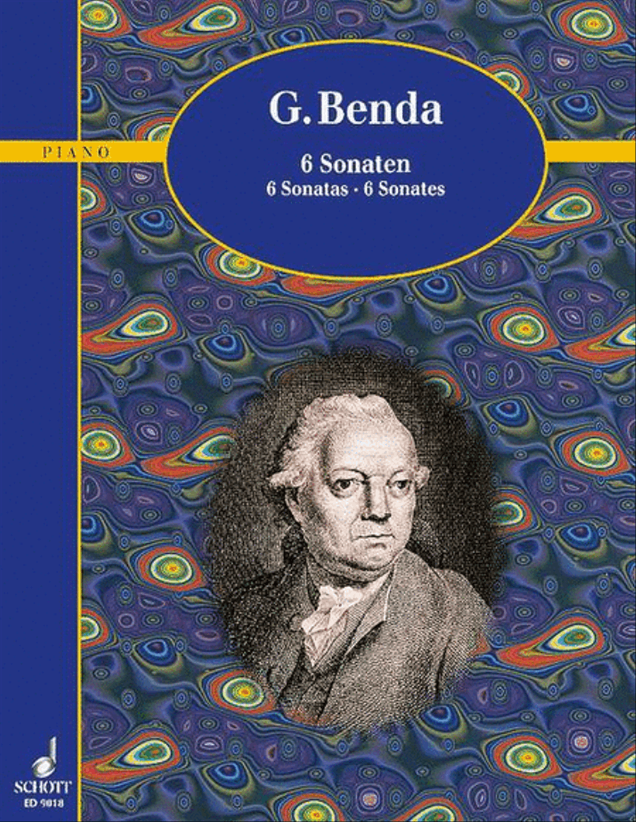 Six Sonatas Harpsichord scores gallery preview page 1