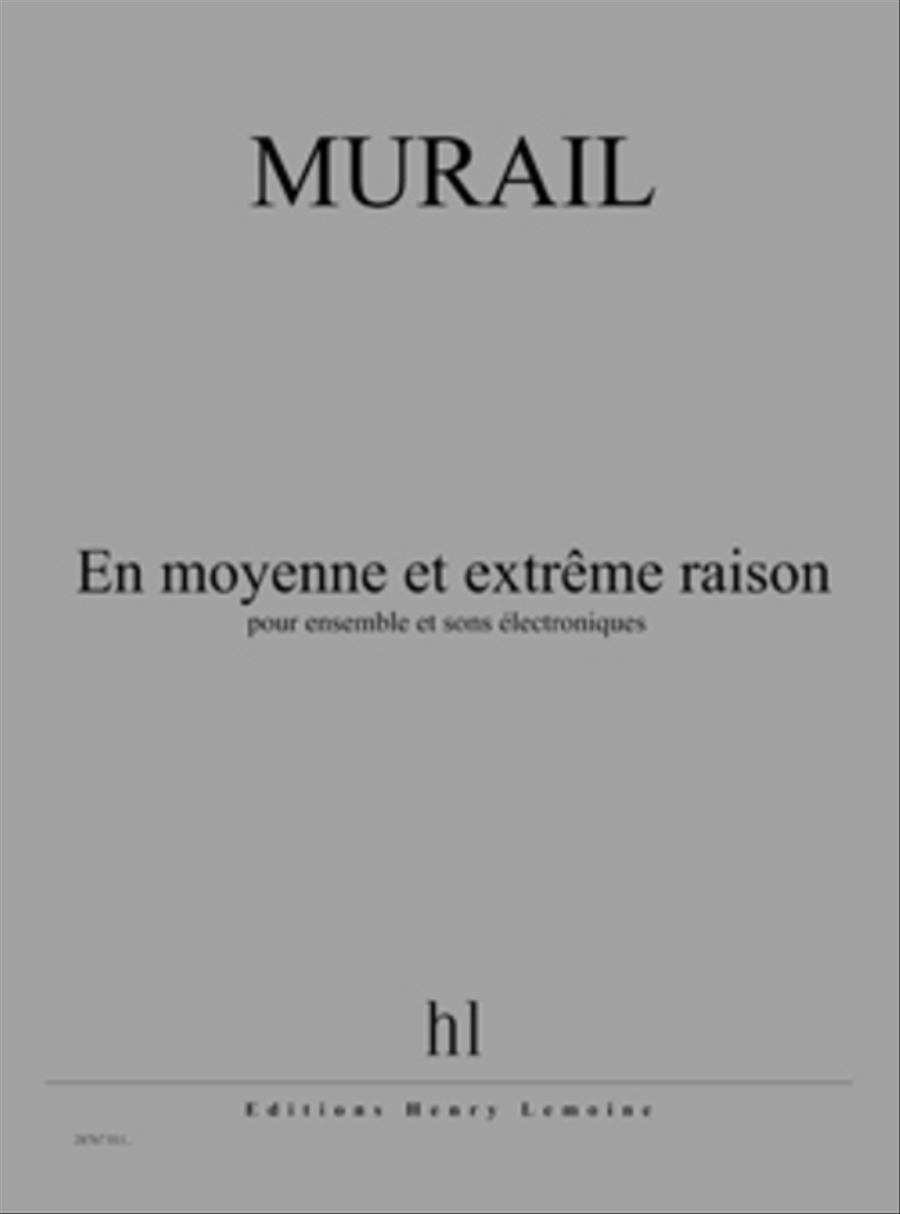 En moyenne et extreme raison