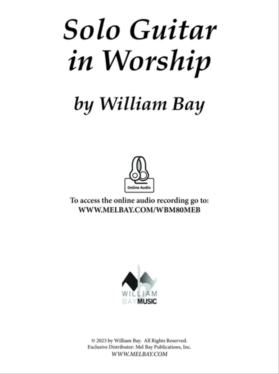 Solo Guitar in Worship Acoustic Guitar scores gallery preview page 2