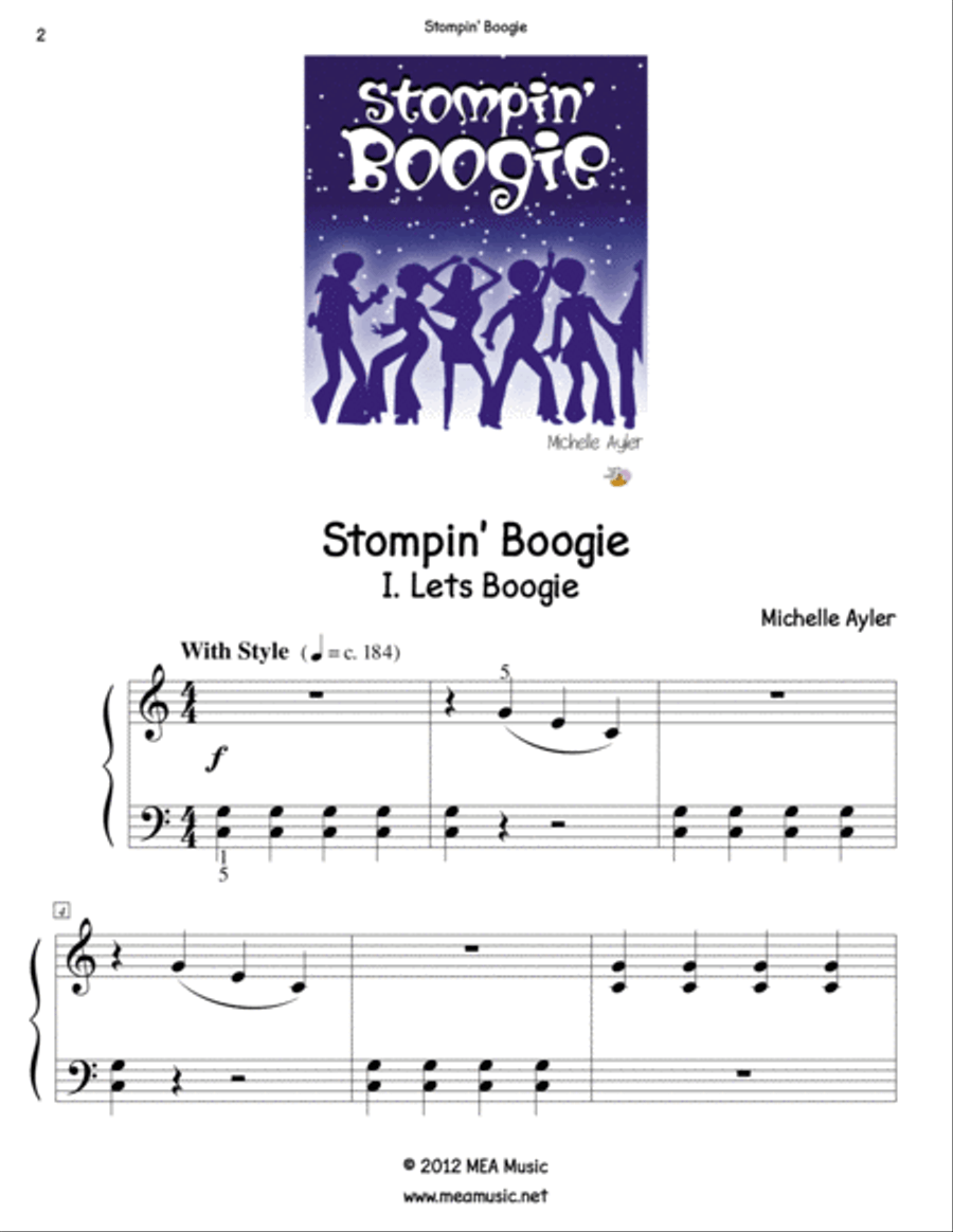 Stompin' Boogie Piano Method scores gallery preview page 2