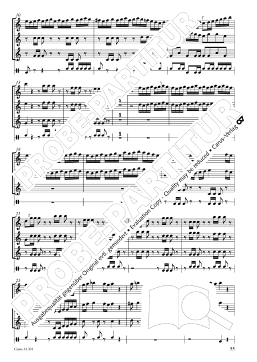 Bach for Brass 1: Cantatas I Voice scores gallery preview page 64