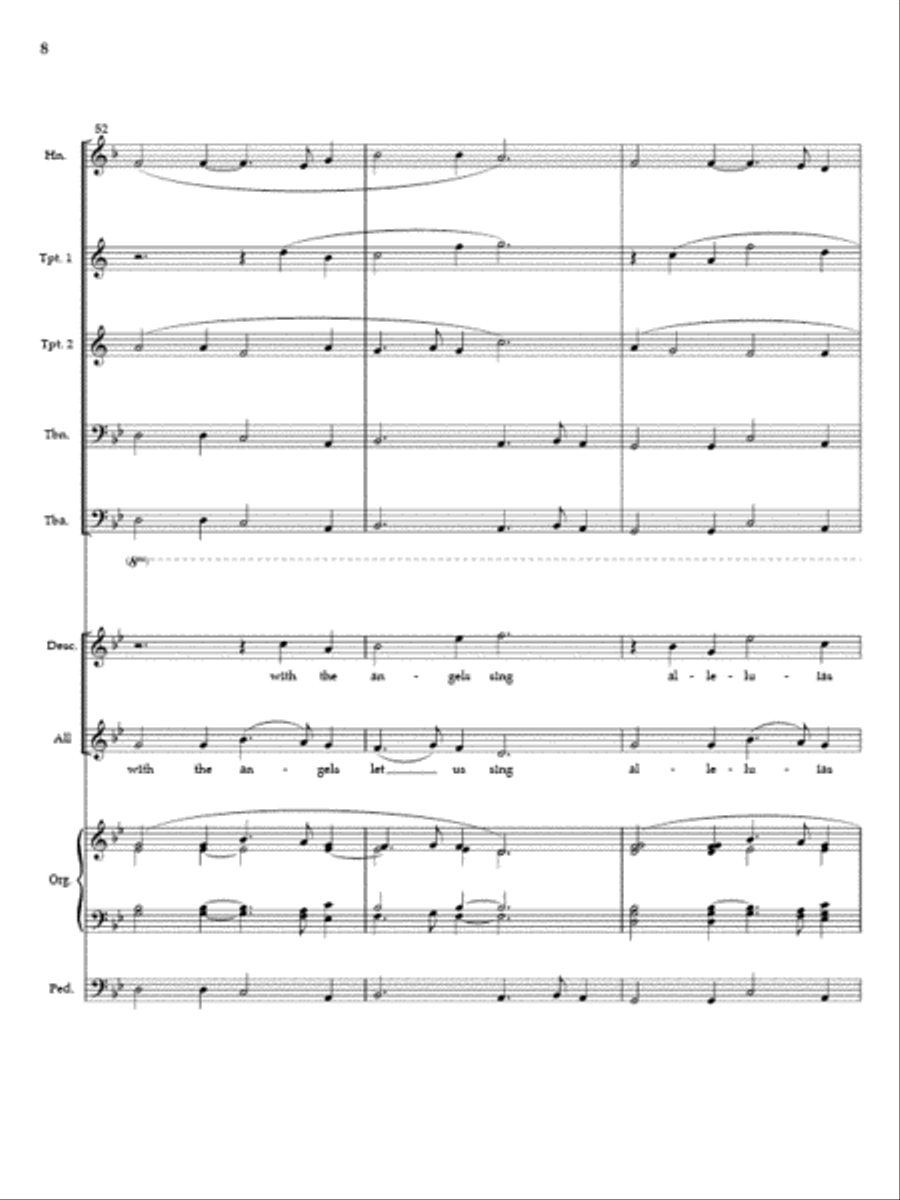 Silent Night (Full Score and Parts) 4-Part scores gallery preview page 9