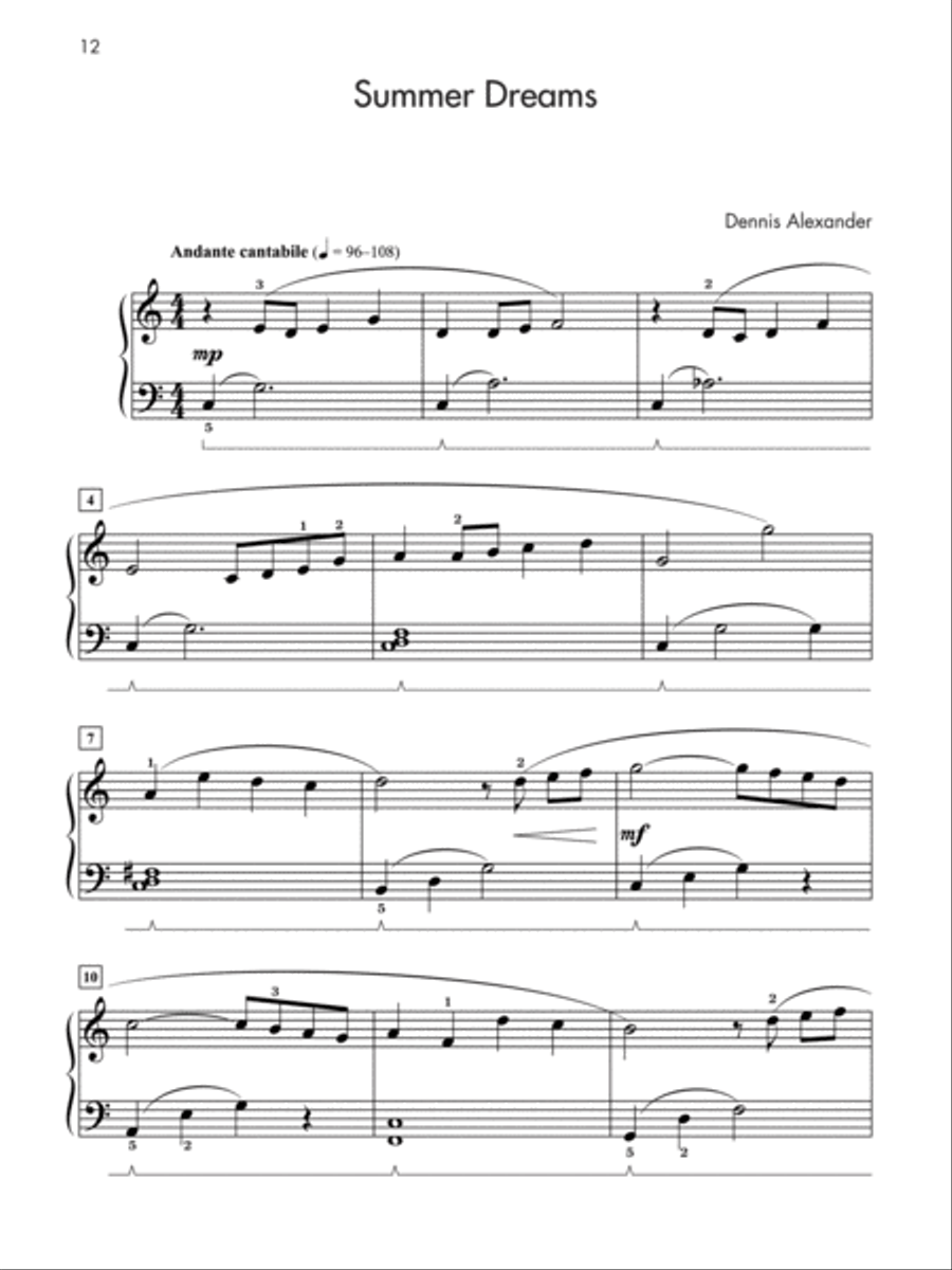 Especially in Romantic Style, Book 1 Piano Solo scores gallery preview page 8