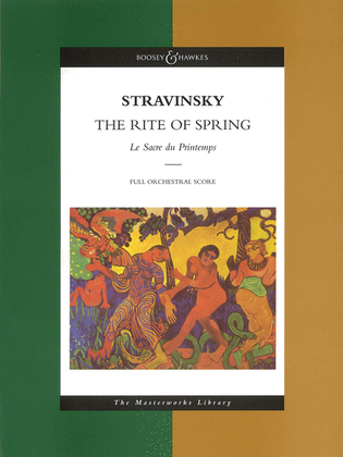 Book cover for Stravinsky – The Rite of Spring