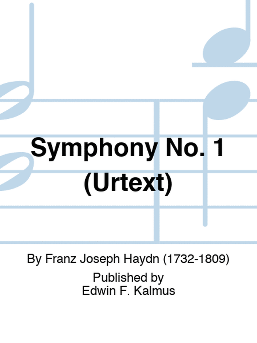 Symphony No. 1 (URTEXT)