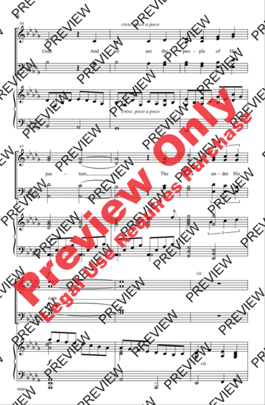 Our Shepherd 4-Part scores gallery preview page 8