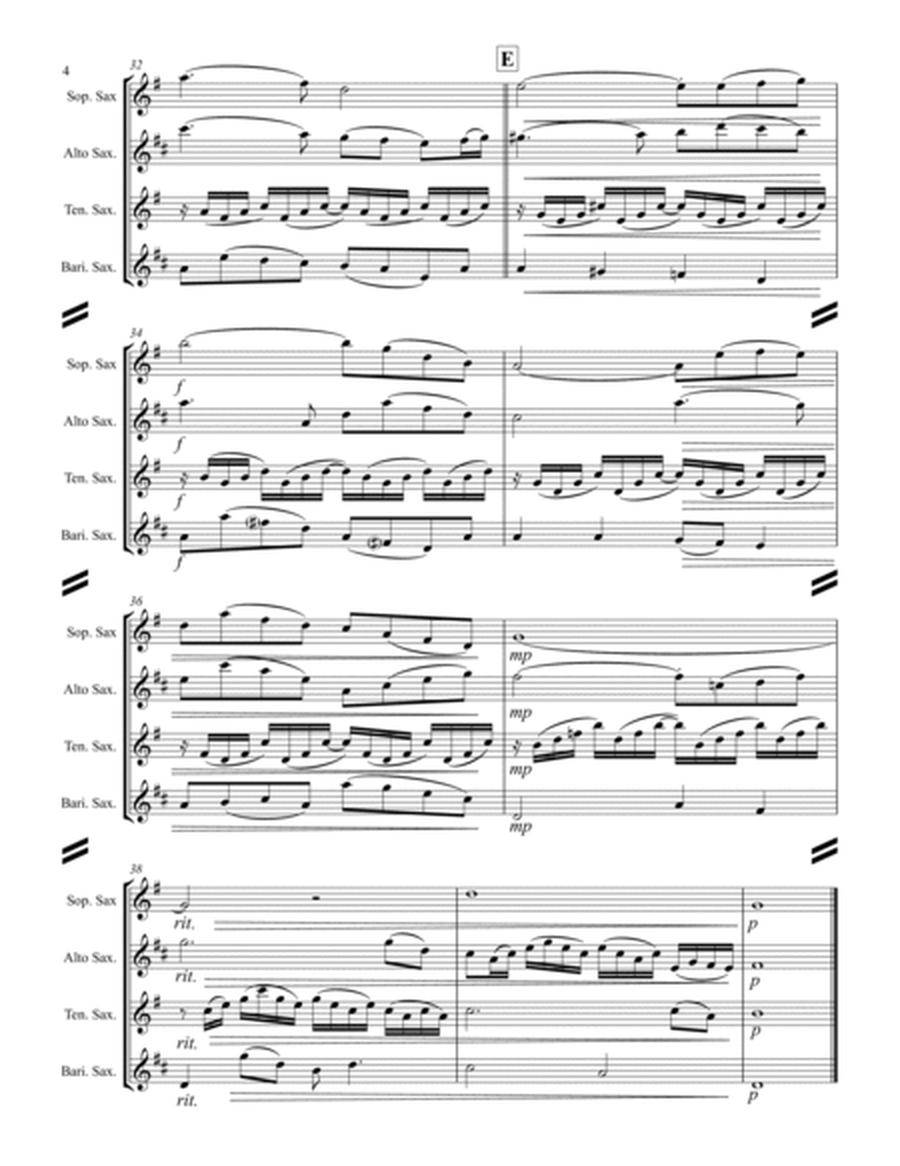 Ave Maria - Gounod & Bach (for Saxophone Quartet SATB) image number null
