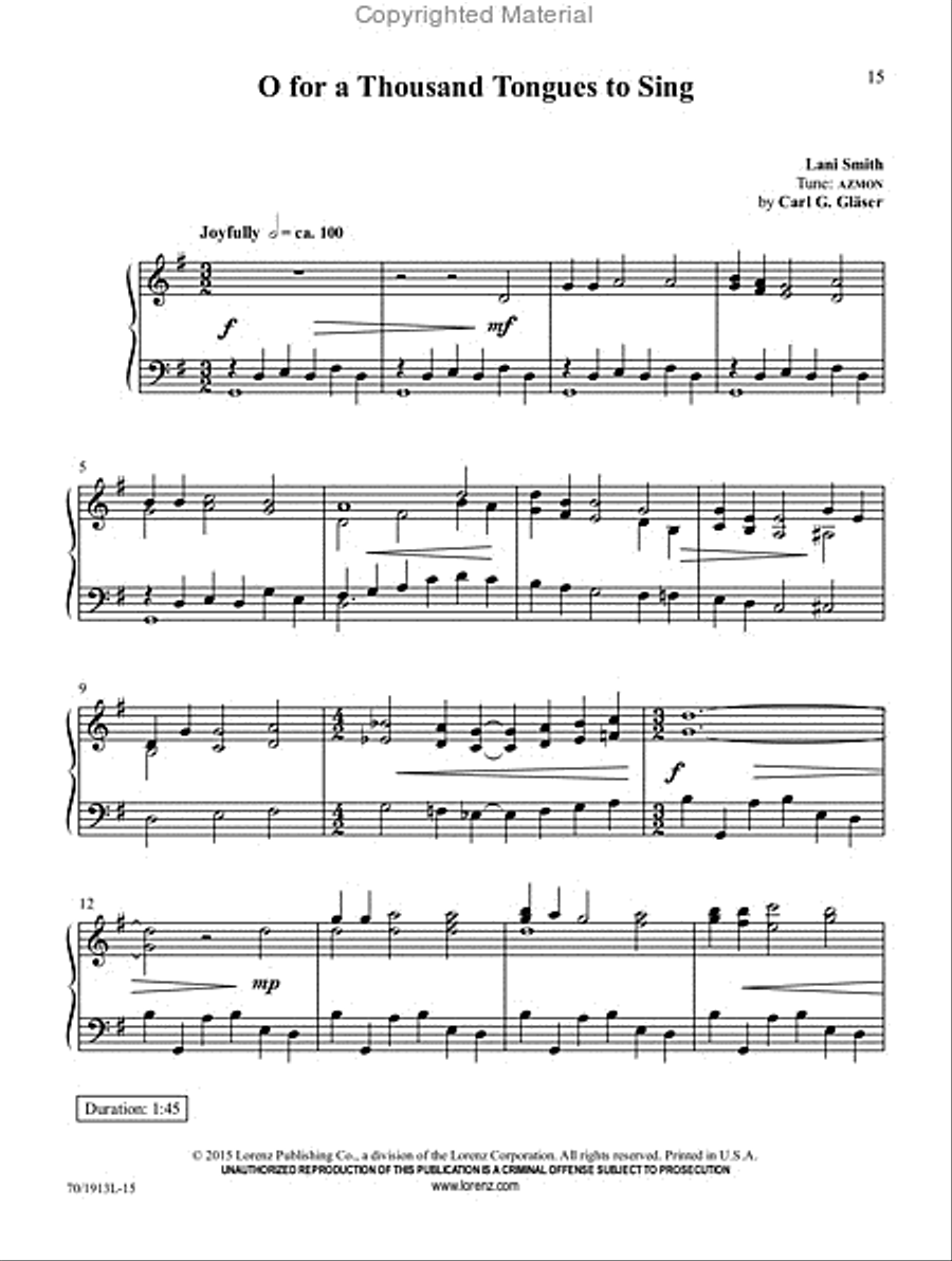 Risen to Reign Piano Solo scores gallery preview page 11