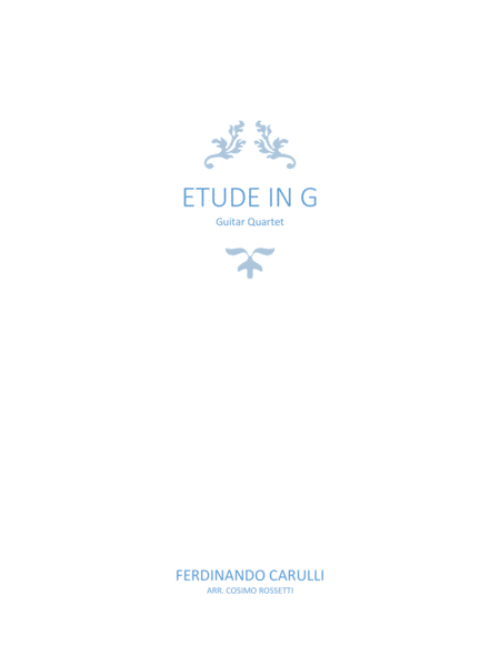 ETUDE IN G image number null