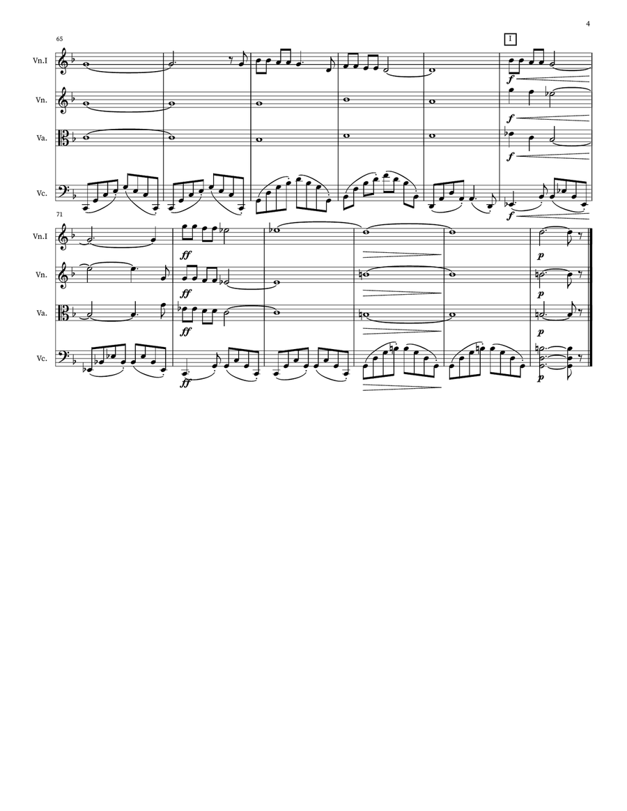 Walking In The Air Walking In The Air String Quartet scores gallery preview page 4