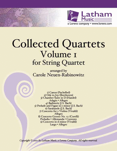 Collected Quartets Volume  1 for String Quartet image number null