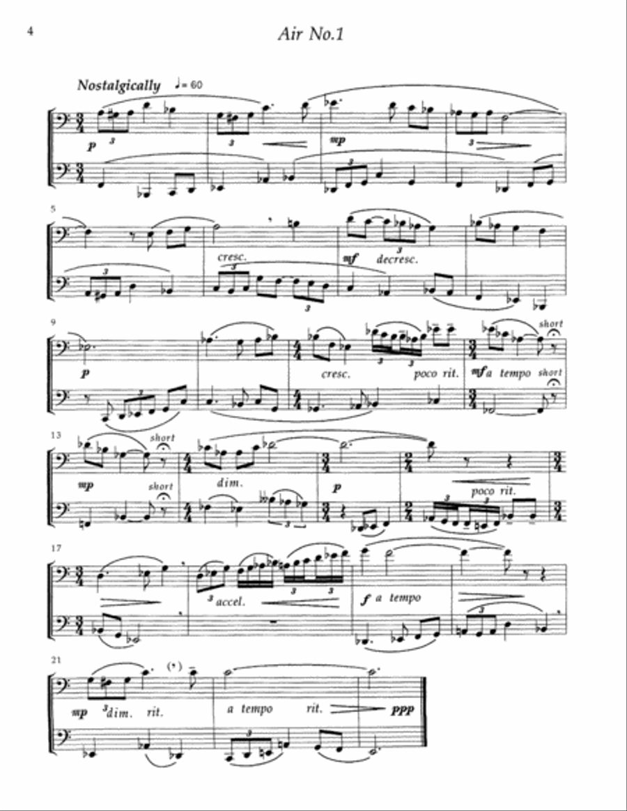 Airs and Dances Brass Duet scores gallery preview page 5