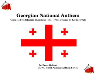 Georgian National Anthem (''Tavisupleba')' for Brass Quintet