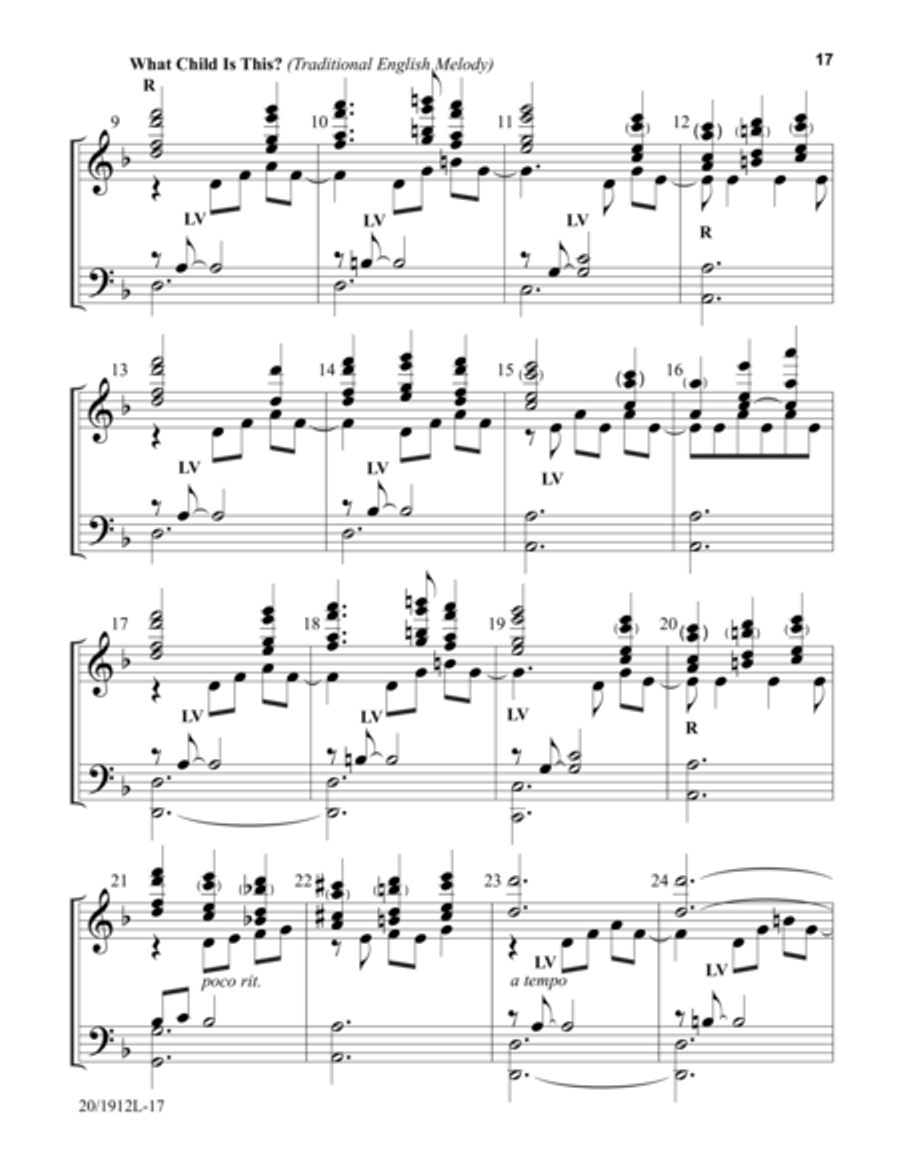 The Journey to Bethlehem 5-Octaves scores gallery preview page 9