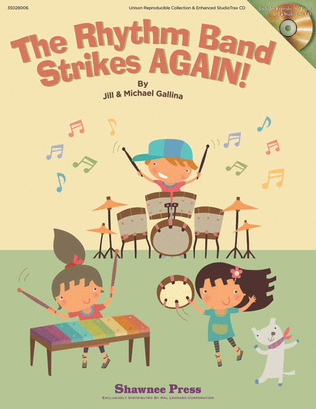 Book cover for The Rhythm Band Strikes AGAIN!
