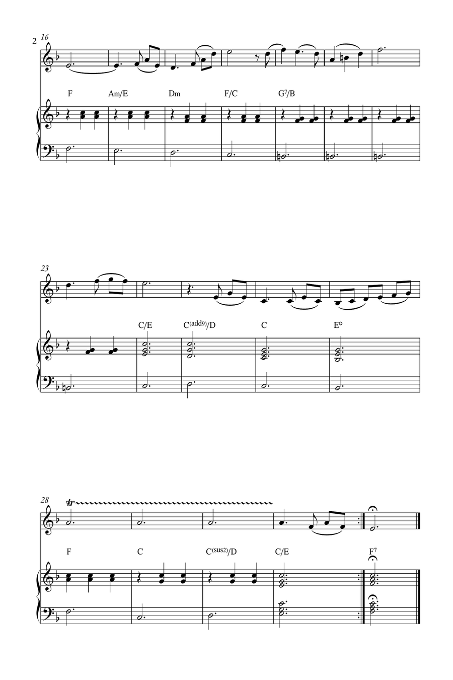 Married Life Violin Solo scores gallery preview page 2