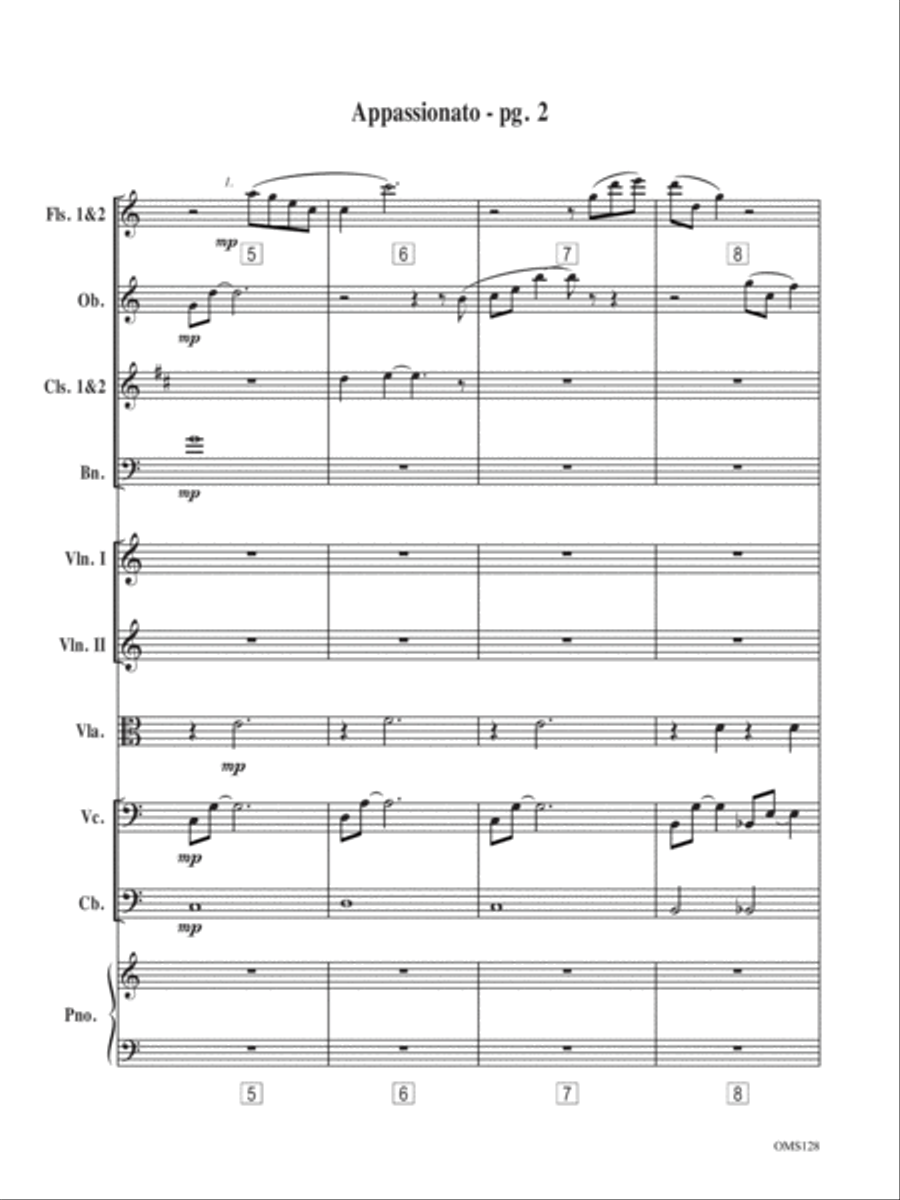 Appassionato Chamber Orchestra scores gallery preview page 4