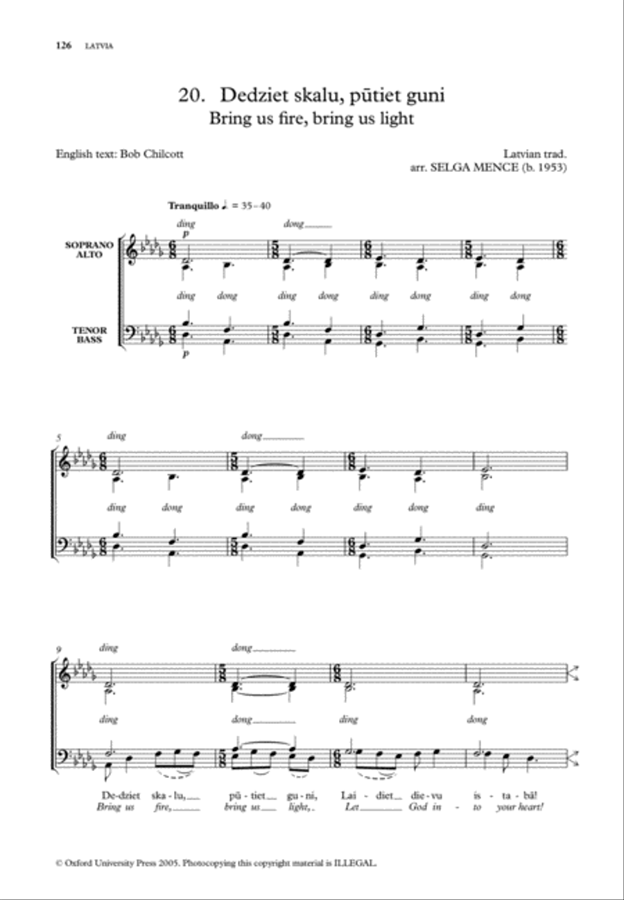 World Carols for Choirs (SATB) image number null