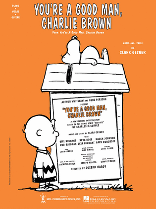Book cover for You're A Good Man Charlie Brown