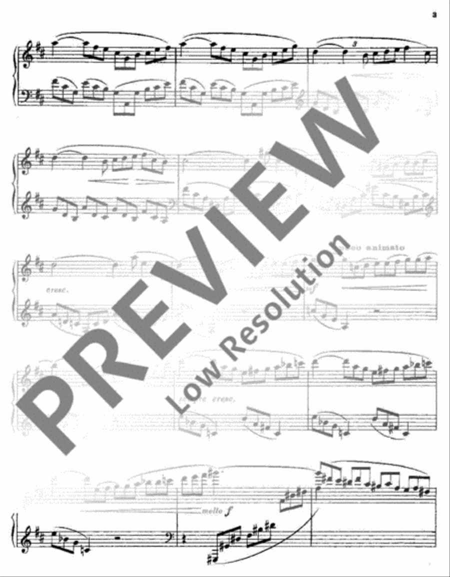 Impromptu No. 1 Piano Solo scores gallery preview page 4