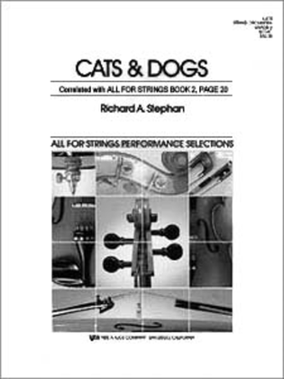 Book cover for Cats & Dogs - Score