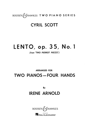 Book cover for Lento, Op. 35, No. 1