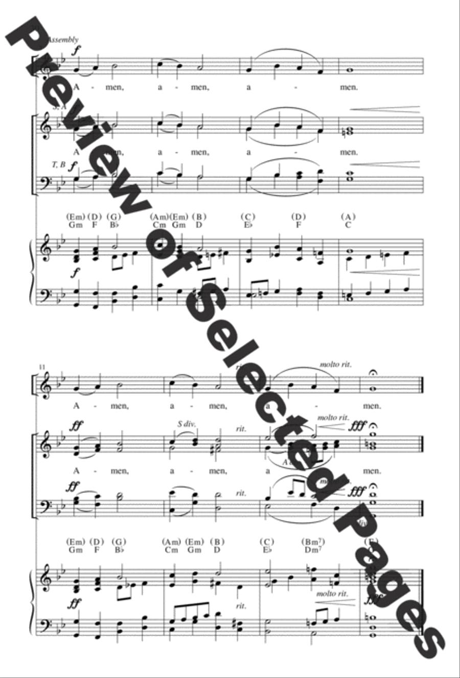 Mass of Creation CD scores gallery preview page 21