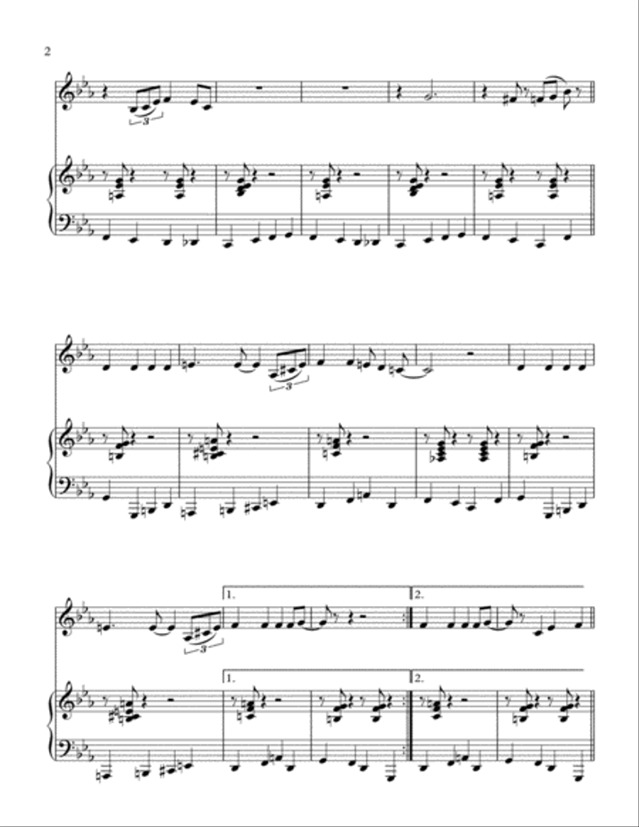 I Wish Woodwind Duet scores gallery preview page 3