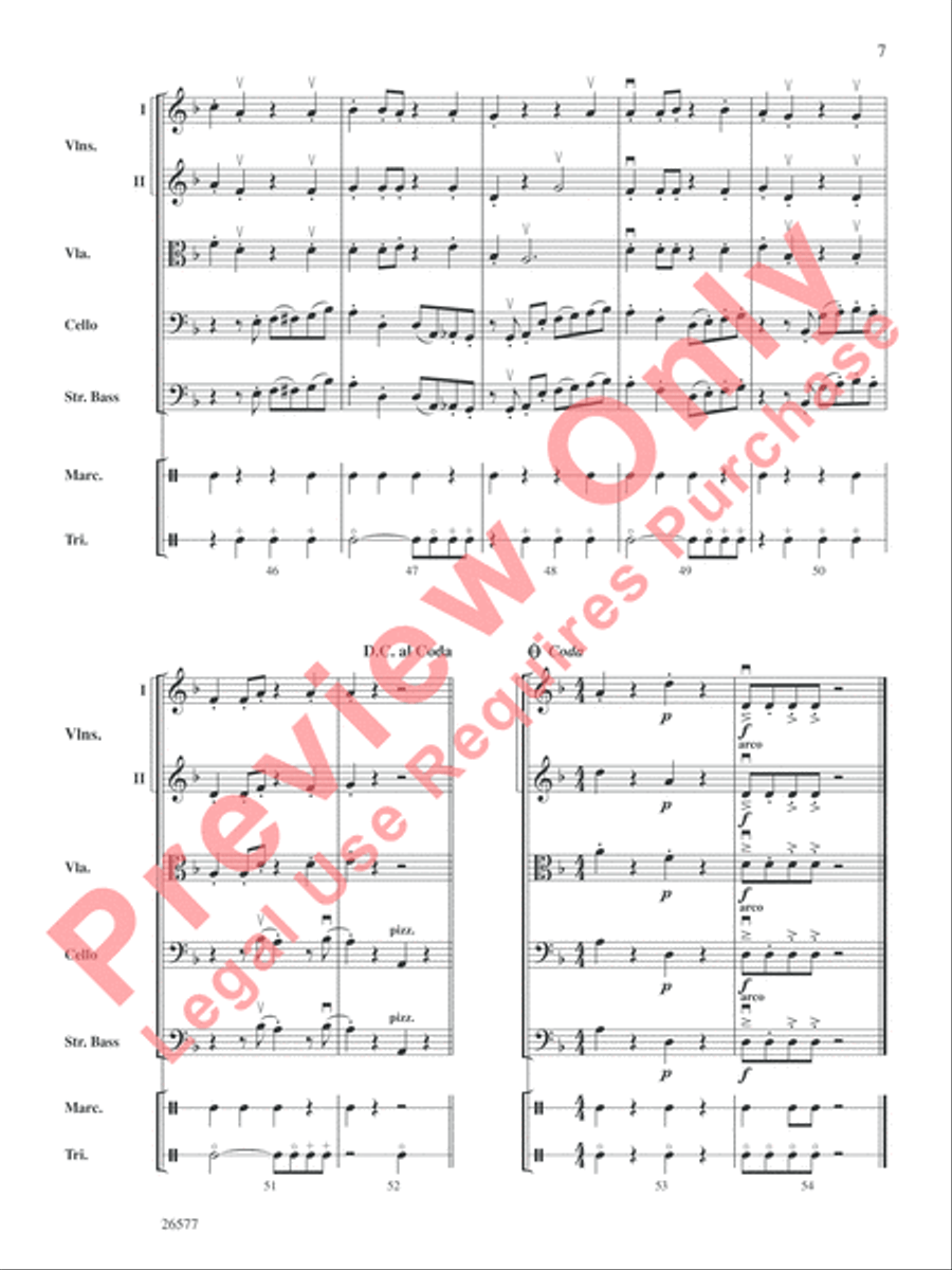 Mambo Incognito String Orchestra scores gallery preview page 8