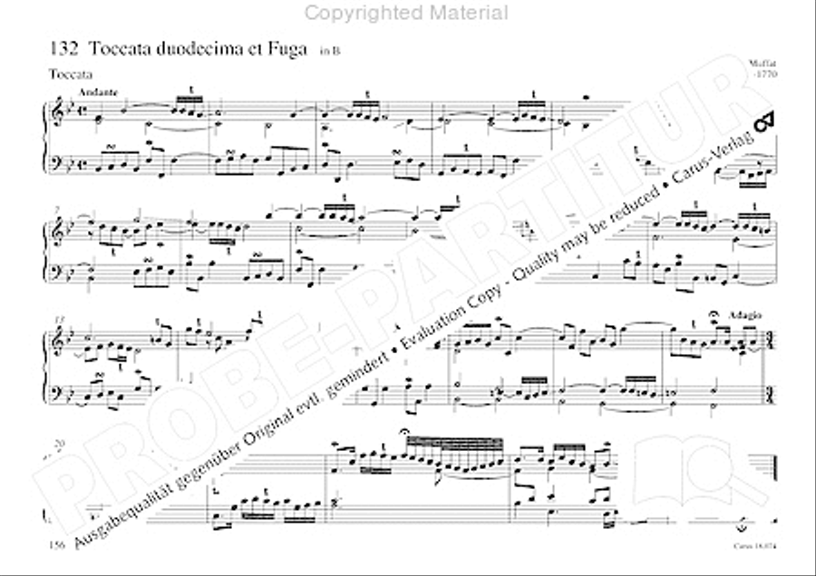 Organo pleno. Orgelstucke zum Ein- und Auszug Organ Solo scores gallery preview page 164
