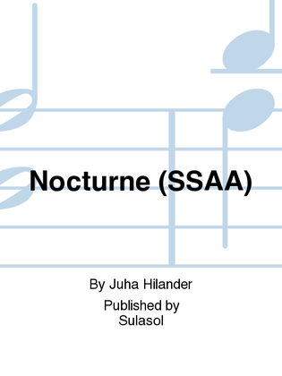 Book cover for Nocturne (SSAA)