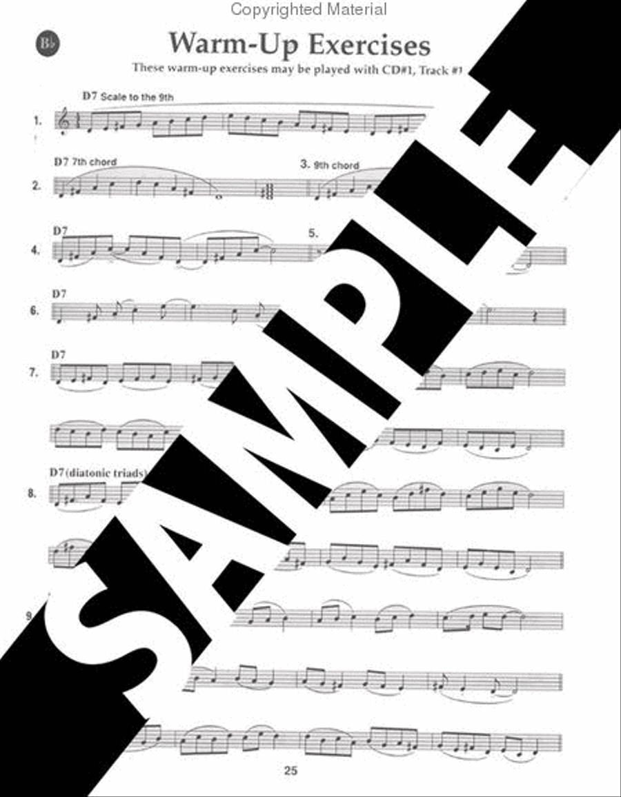 Volume 84 - Dominant 7th Workout Voice scores gallery preview page 4