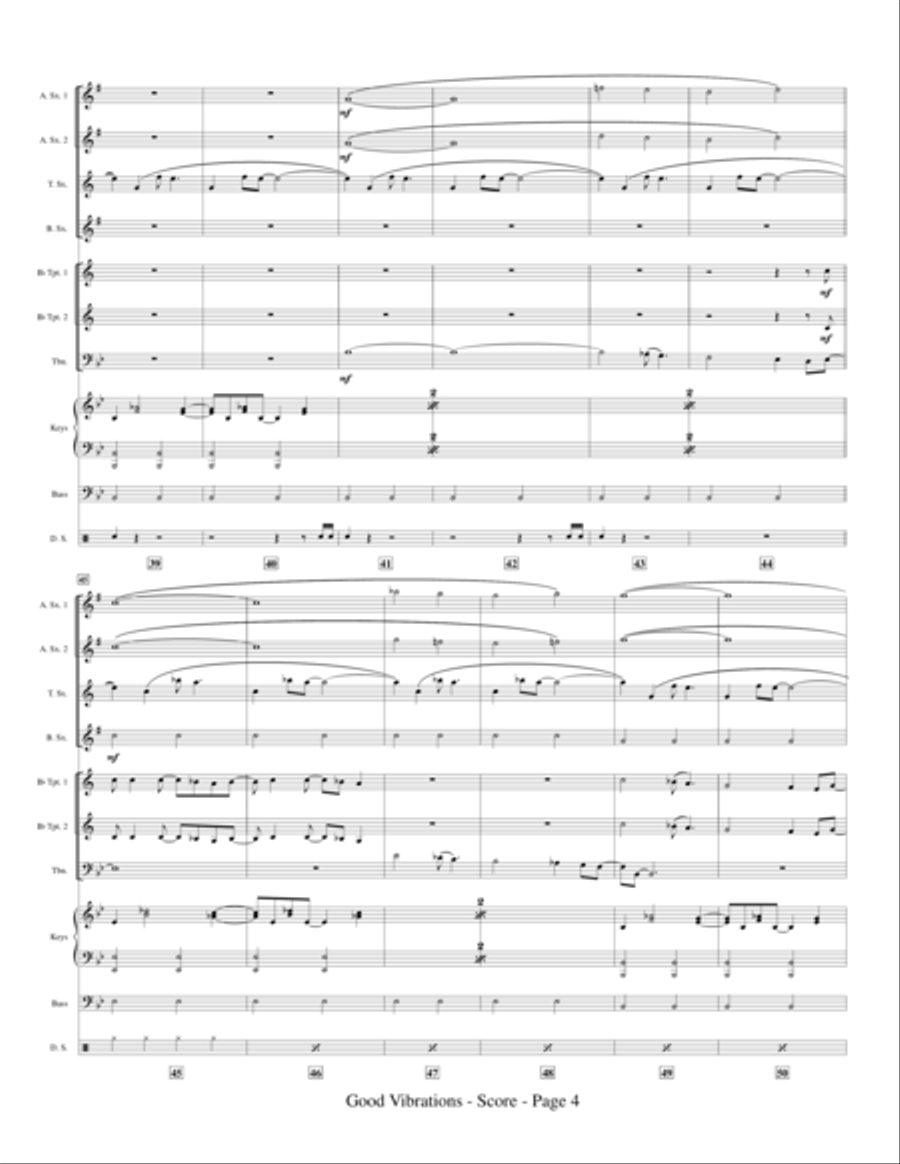 Good Vibrations Large Ensemble scores gallery preview page 6