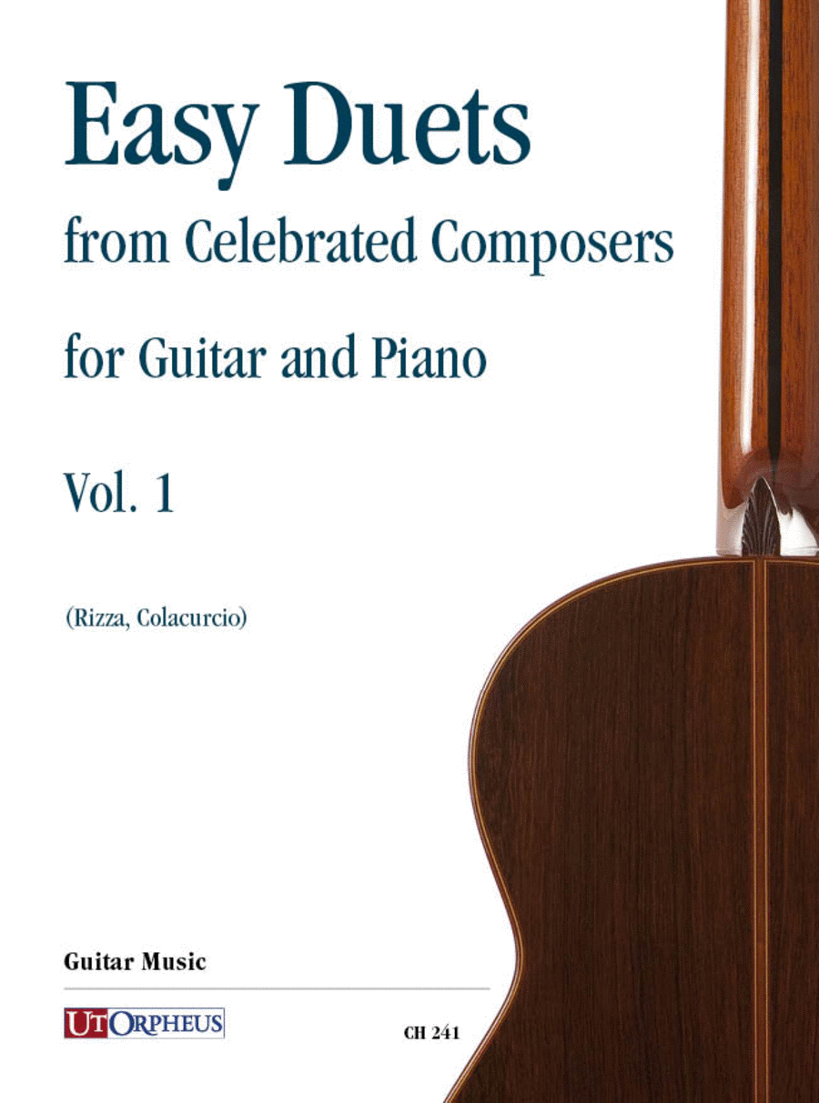 Easy Duets from Celebrated Composers for Guitar and Piano